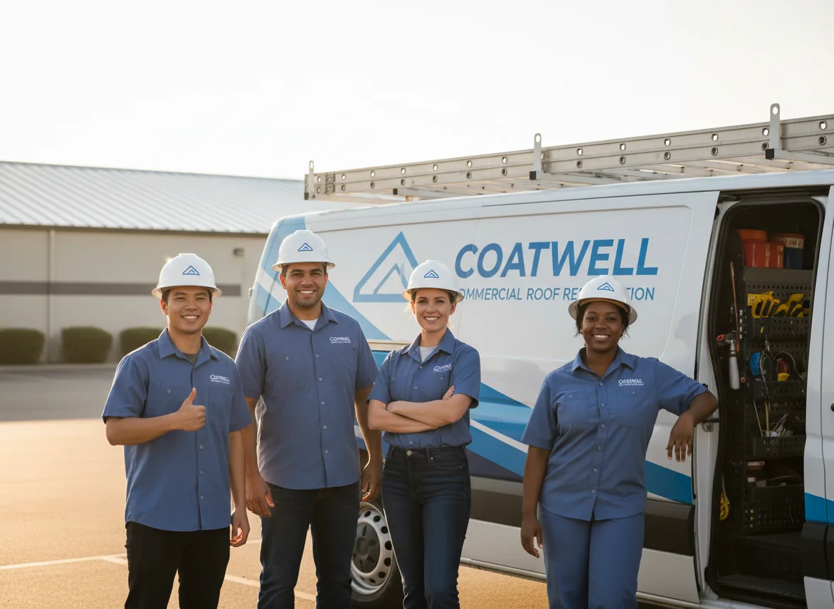 Commercial roof coating company in Mendon, UT